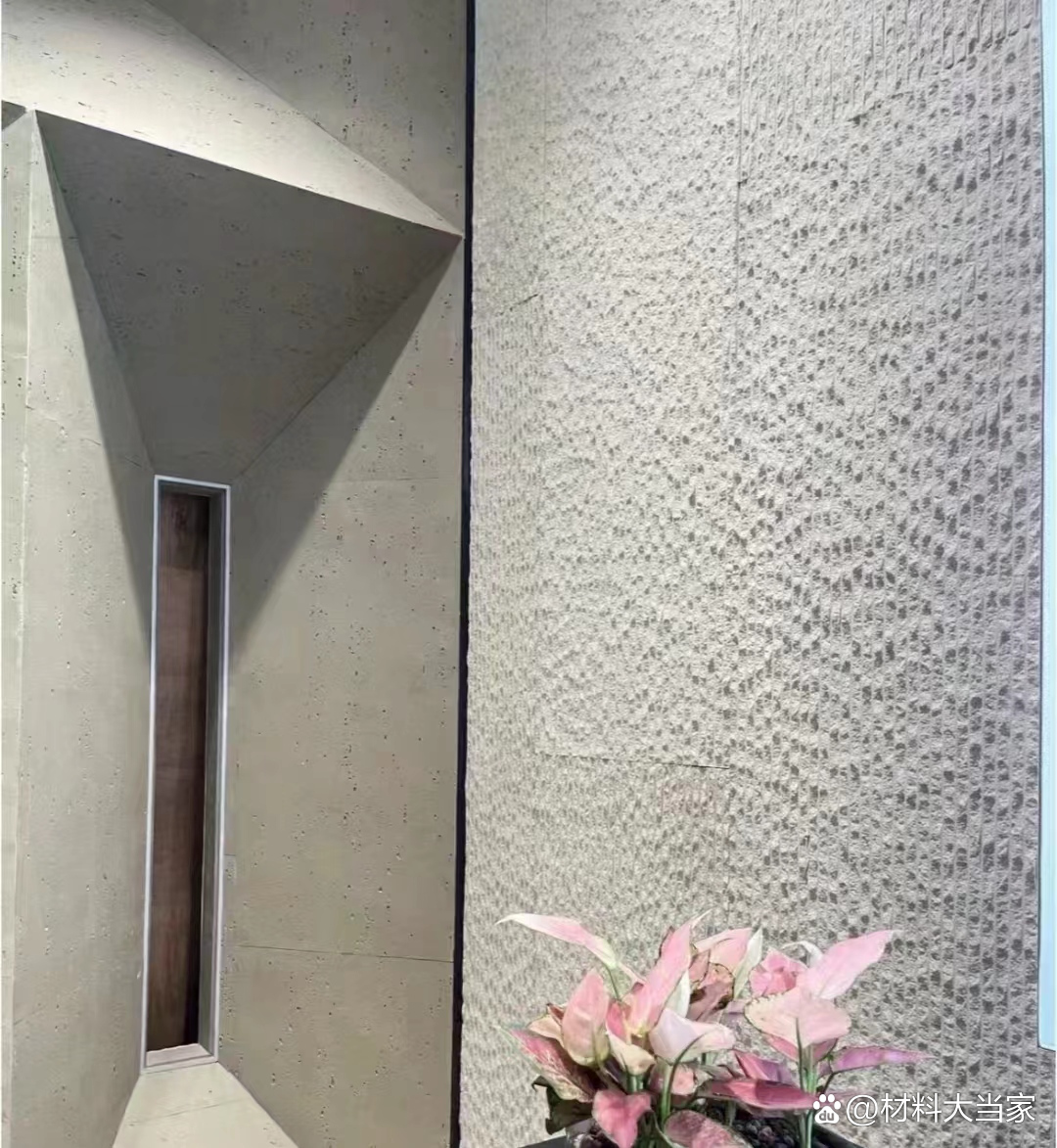 粗纹线石 跨越室内外的自然美学与实用主义